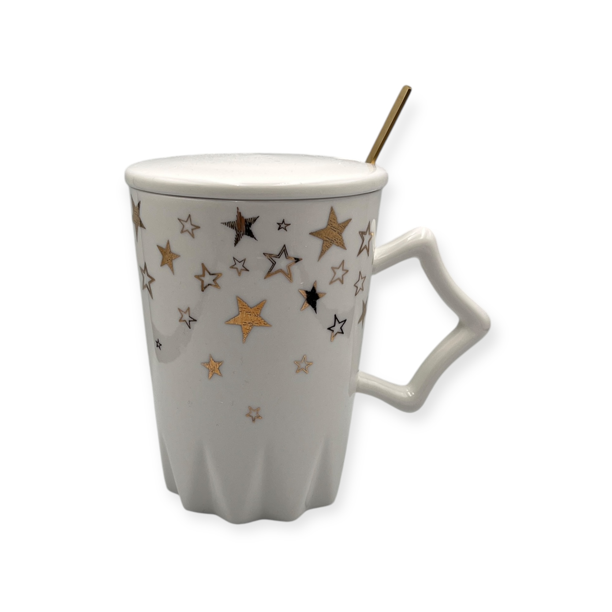 ŠALICA ZA ČAJ PORCULANSKA, 450 ML, ZVIJEZDE A 1